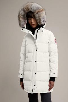 Chamarras Canada Goose Mujer Outlet - Shelburne Abrigos Blancos WY1564097